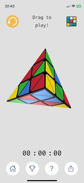 Rubik Master: Cube Puzzle 3D на Андроид — Подсказки и все кубики открыты — скриншот 3