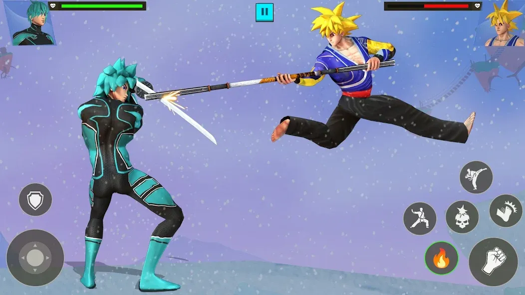 Скачать Anime Fighting Game с модом — Безлимитные монеты и разблокированы герои — скриншот 5 Скачать Anime Fighting Game с модом — Безлимитные монеты и разблокированы герои — скриншот 5