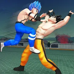 Скачать Anime Fighting Game с модом — Безлимитные монеты и разблокированы герои