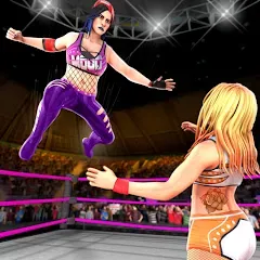 Взломанная Bad Girls Wrestling Game на Андроид — Безлимитные деньги и все персонажи открыты