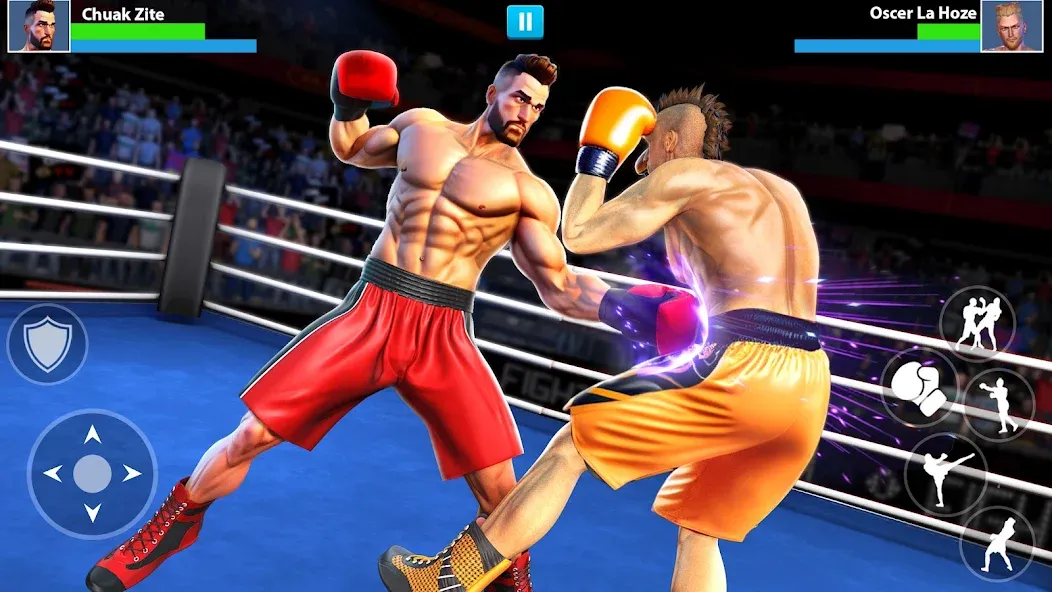Скачать Punch Boxing Game: Ninja Fight на телефон — Безлимитные деньги и энергия — скриншот 1