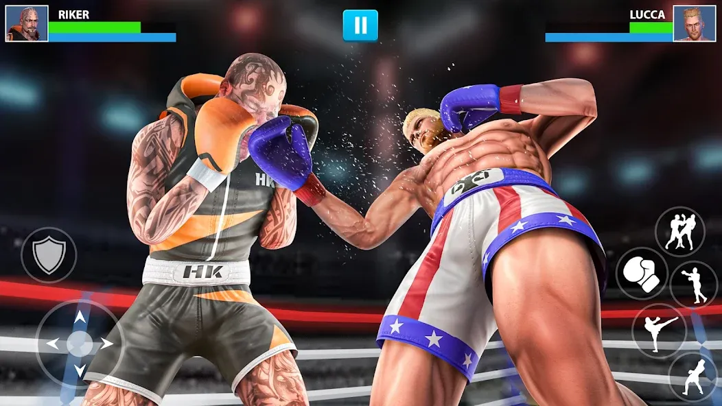 Скачать Punch Boxing Game: Ninja Fight на телефон — Безлимитные деньги и энергия — скриншот 2