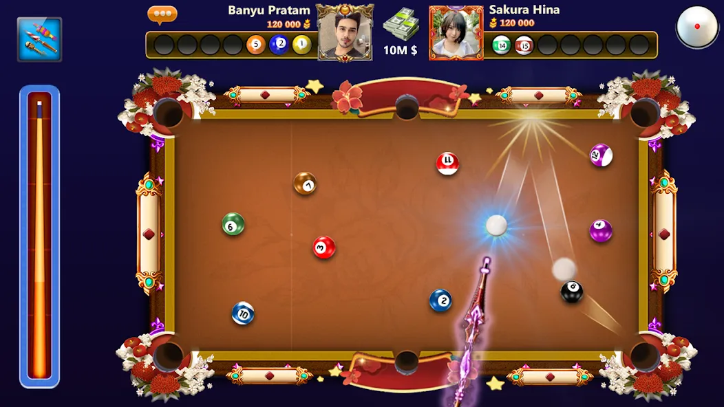 Взломанная 8 Ball Offline - Billiard Pool на Андроид — Без рекламы и бесконечные монеты — скриншот 4 Взломанная 8 Ball Offline - Billiard Pool на Андроид — Без рекламы и бесконечные монеты — скриншот 4