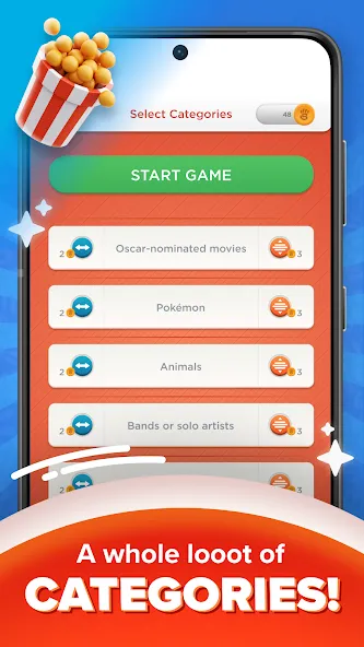 Stop - Categories Word Game MOD — Без рекламы и бесконечные подсказки на Андроид — скриншот 5