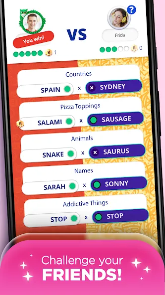 Скачать Stop 2 - Word Trivia Game на Андроид — Без рекламы и подсказки открыты — скриншот 2
