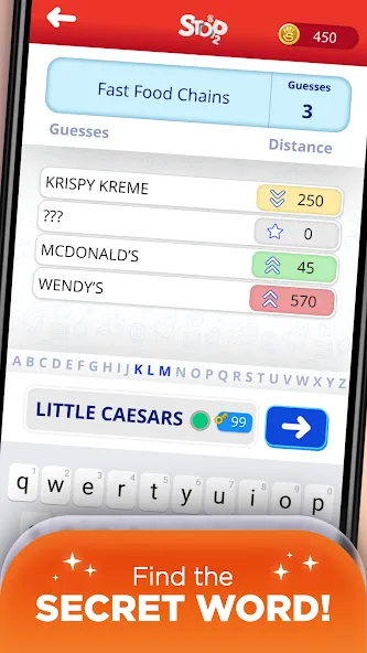 Скачать Stop 2 - Word Trivia Game на Андроид — Без рекламы и подсказки открыты — скриншот 4