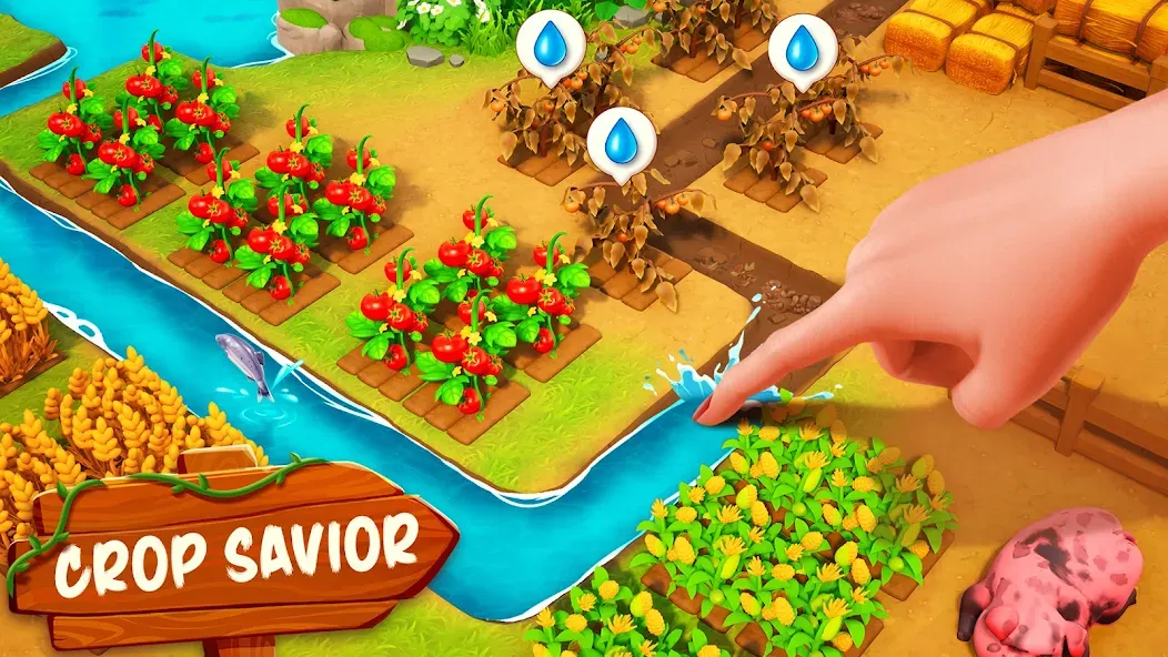 Family Farm Adventure — Мод: Безлимитные деньги и ресурсы — скриншот 3