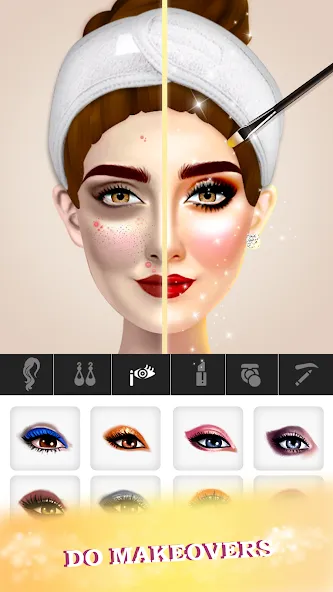 Super Stylist: Dress Up Games — Мод: Безлимитные деньги и все наряды открыты — скриншот 4 Super Stylist: Dress Up Games — Мод: Безлимитные деньги и все наряды открыты — скриншот 4