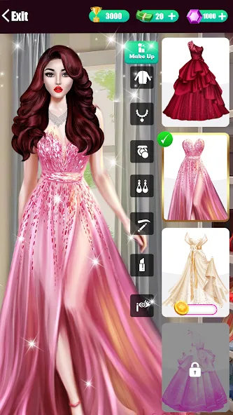 Скачать Super Stylist-Fashion Games на Android — Безлимитные деньги и все наряды — скриншот 1