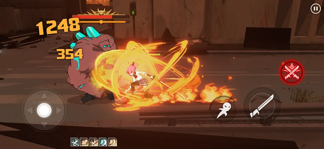 Скачать Swordash MOD APK — Безлимитные деньги и усиленное оружие — скриншот 5