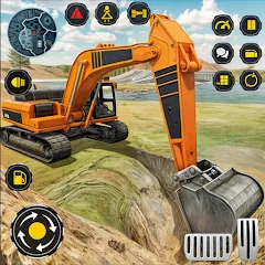 Heavy Excavator Simulator PRO MOD APK — Безлимитные деньги и топливо