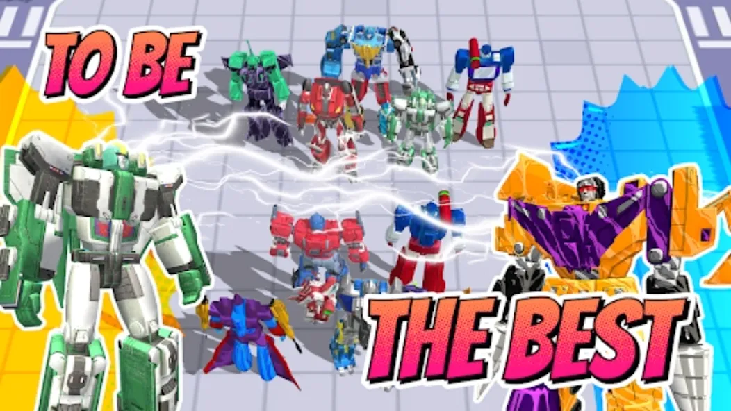 Скачать Superhero Robot Monster Battle на Андроид — Безлимитные деньги и мощные роботы — скриншот 2