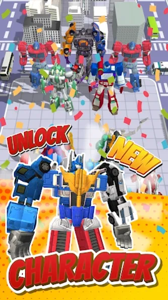 Скачать Superhero Robot Monster Battle на Андроид — Безлимитные деньги и мощные роботы — скриншот 4