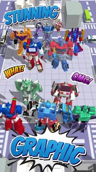 Скачать Superhero Robot Monster Battle на Андроид — Безлимитные деньги и мощные роботы — скриншот 5