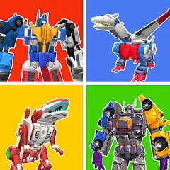 Скачать Superhero Robot Monster Battle на Андроид — Безлимитные деньги и мощные роботы