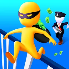 Thief Run Race 3D: Fun Race MOD APK — Без рекламы и бесконечные монеты