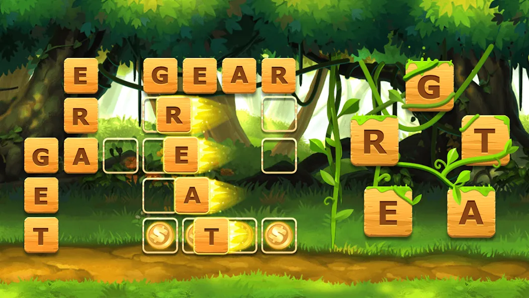 Скачать Word Crossword Puzzle на телефон — Безлимитные подсказки и открыты все уровни — скриншот 4