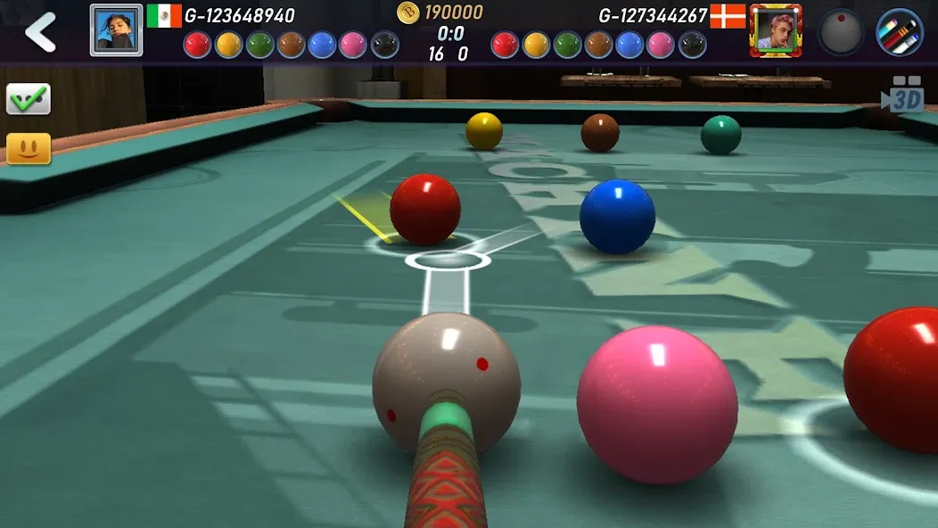 Скачать взломанную Real Pool 3D 2 — Безлимитные деньги и все кии — скриншот 2 Скачать взломанную Real Pool 3D 2 — Безлимитные деньги и все кии — скриншот 2