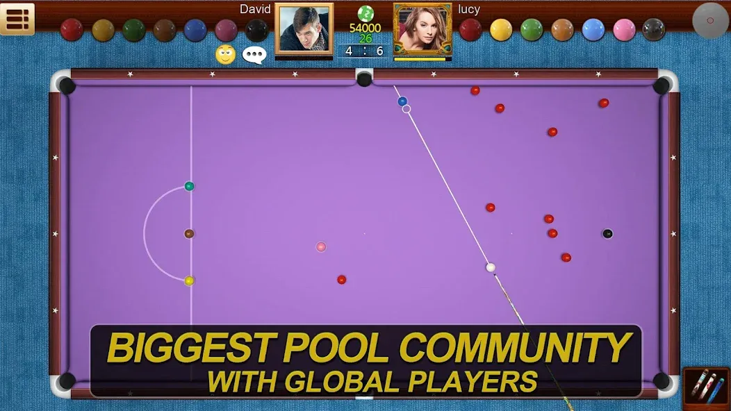 Скачать Real Pool 3D Online 8Ball Game на Андроид — Безлимитные монеты и разблокированные столы — скриншот 3