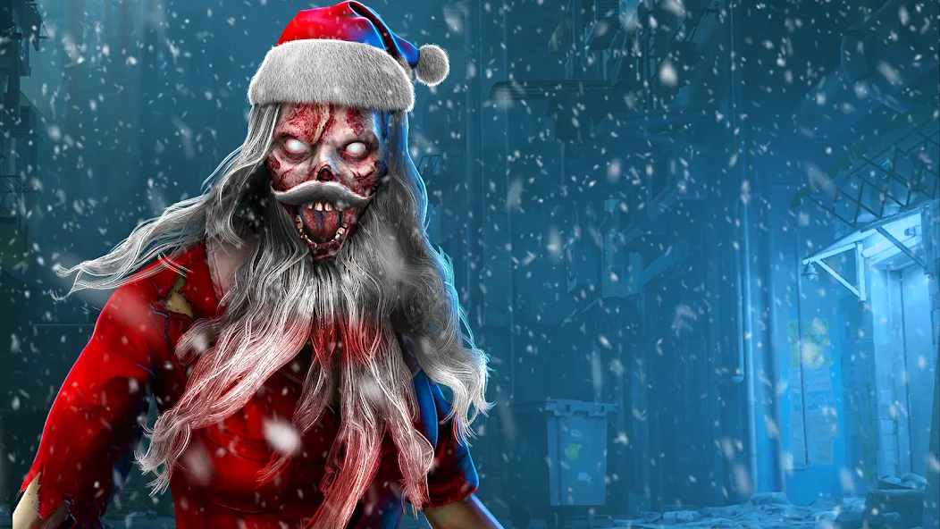 Zombination - FPS Zombie Games на Андроид — Мод Безлимитные патроны и здоровье — скриншот 1