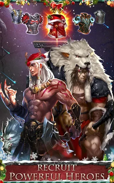 Скачать Empire War: Age of hero — Модификация Безлимитные ресурсы и энергия — скриншот 5