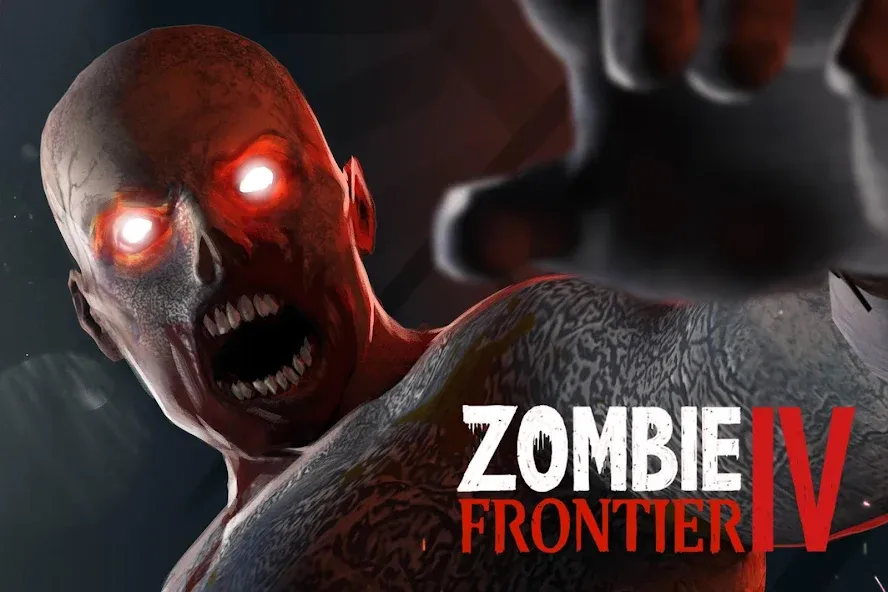 Взломанная Zombie Frontier 4: Shooting 3D на Андроид — Безлимитные деньги и патроны — скриншот 1