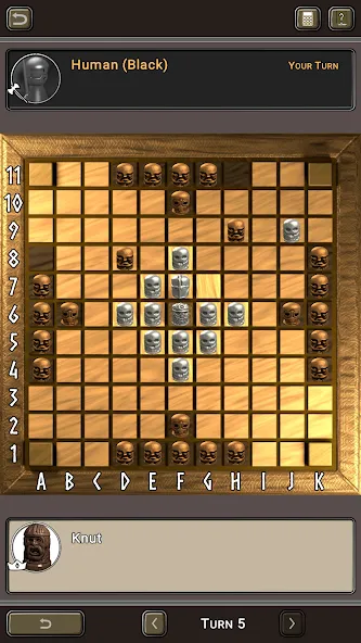 Hnefatafl — Взломанная версия (Без рекламы и все уровни открыты) — скриншот 1