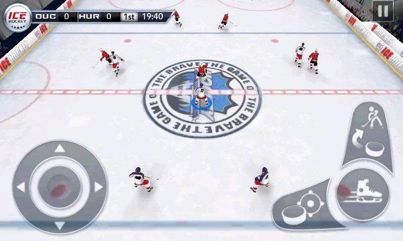 Скачать Ice Hockey 3D MOD APK — Безлимитные деньги и энергия — скриншот 1