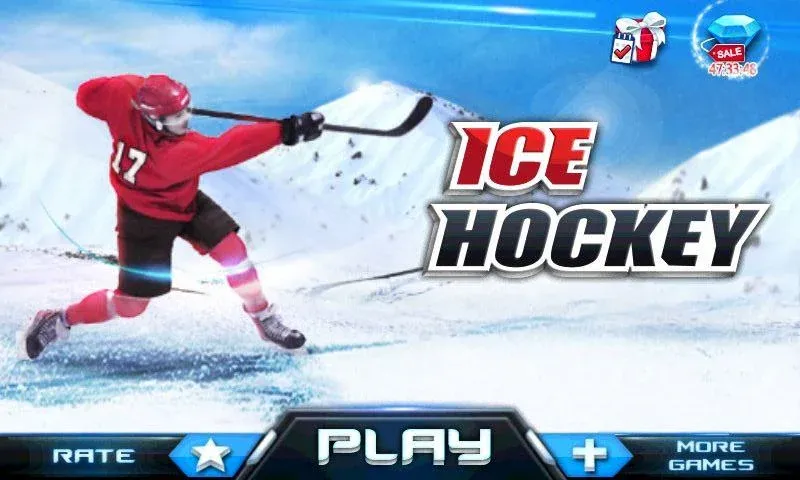Скачать Ice Hockey 3D MOD APK — Безлимитные деньги и энергия — скриншот 2