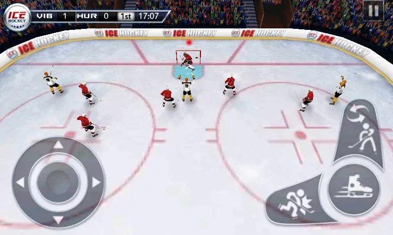 Скачать Ice Hockey 3D MOD APK — Безлимитные деньги и энергия — скриншот 3