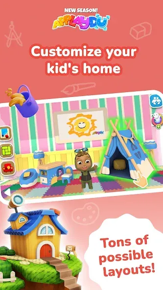 Applaydu family games — Взломанная версия (Безлимитные монеты и разблокированы игры) — скриншот 5