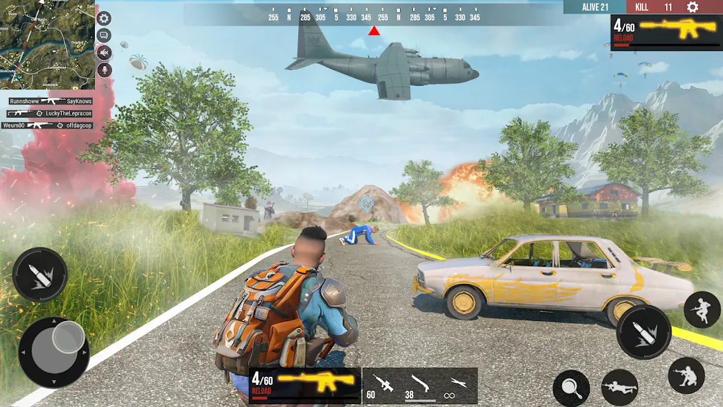 FPS Encounter Strike Offline Mod APK Безлимитные деньги и оружие — Скачать на Андроид — скриншот 4
