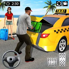Скачать взломанную Taxi Simulator 3d Taxi Sim — Безлимитные деньги и все машины открыты