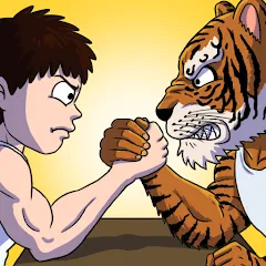 Arm Wrestling Clicker MOD APK — Безлимитные деньги и усиленная сила