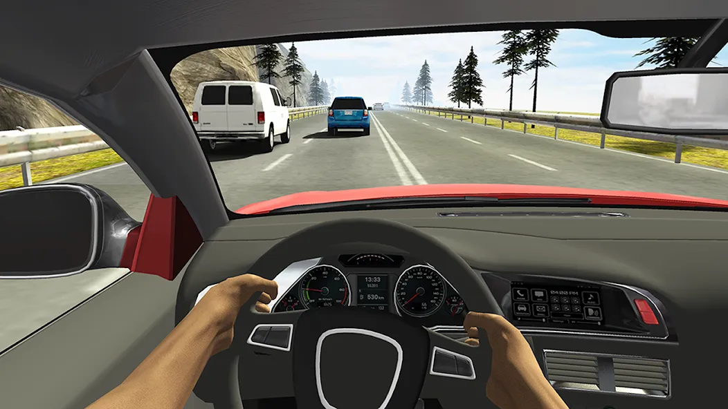 Racing in Car 2 Mod APK Безлимитные деньги и топливо — Скачать на Андроид — скриншот 3