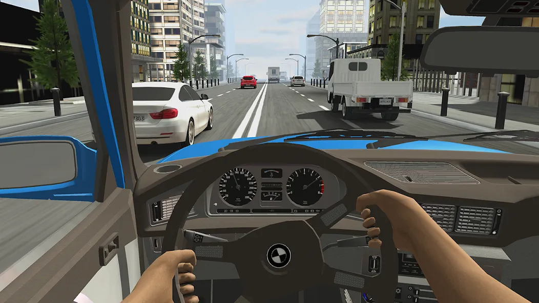 Racing in Car 2 Mod APK Безлимитные деньги и топливо — Скачать на Андроид — скриншот 4