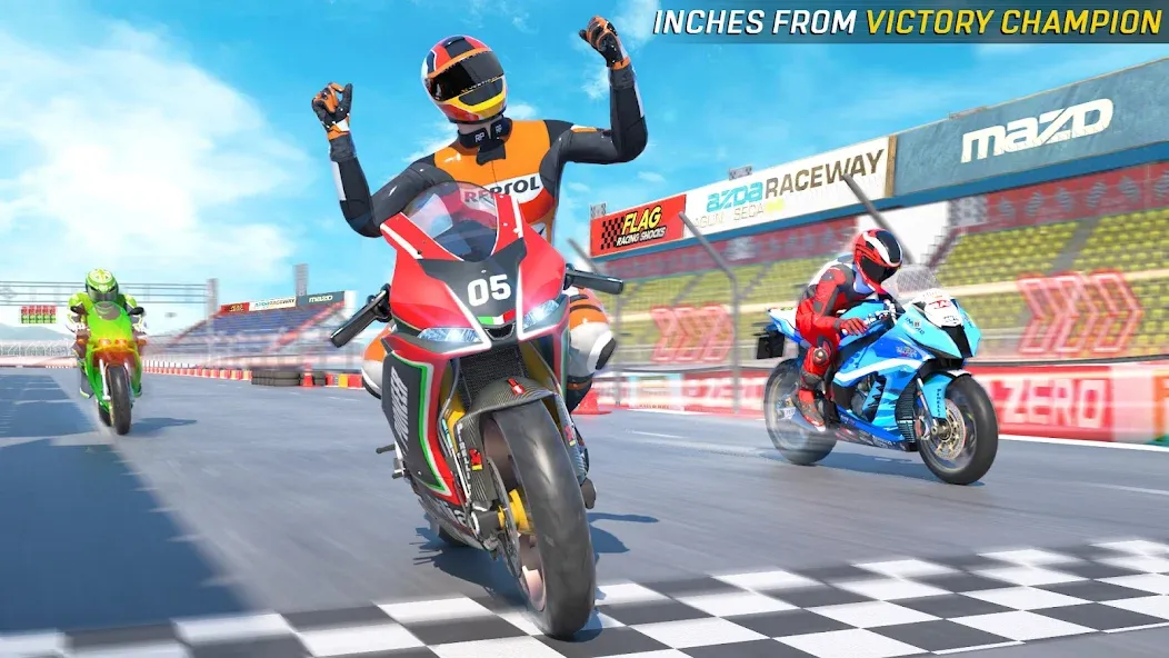Скачать GT Bike Racing: Moto Bike Game MOD APK — Безлимитные деньги и все байки открыты — скриншот 5