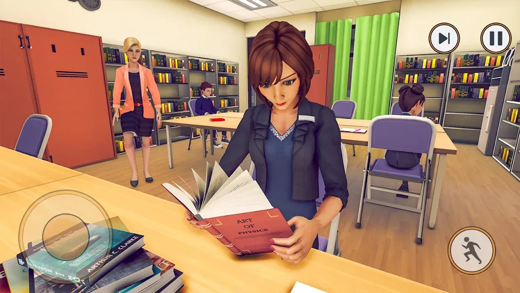 Скачать взлом High School Teacher Simulator на Андроид — Безлимитные деньги и все предметы открыты — скриншот 4