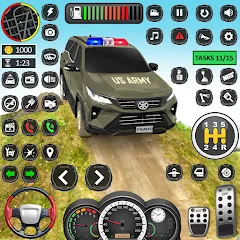 Взлом Flying Prado Car Robot Game — Безлимитные деньги и полёт