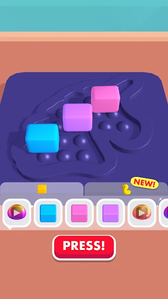 Скачать Fidget Toy Maker — Модификация Безлимитные деньги и все игрушки открыты — скриншот 1