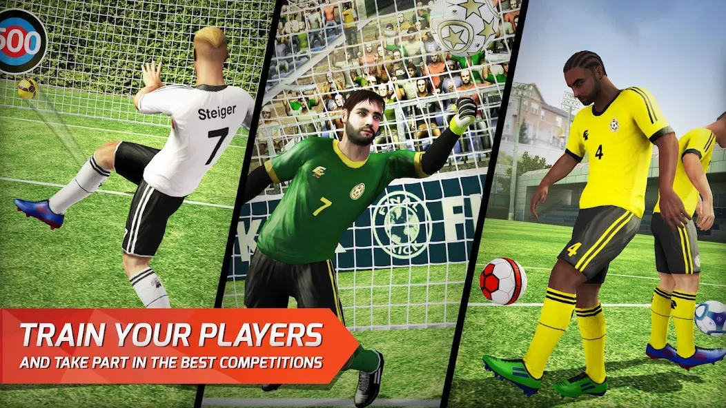 Скачать Final Kick: Online Soccer — Последняя версия (Безлимитные деньги и все команды) — скриншот 4