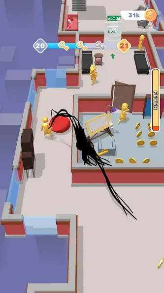 The Nom MOD APK — Бесконечные ресурсы и здоровье — скриншот 4