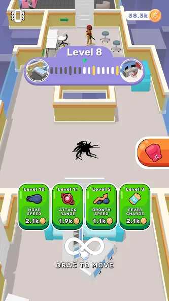 The Nom MOD APK — Бесконечные ресурсы и здоровье — скриншот 5