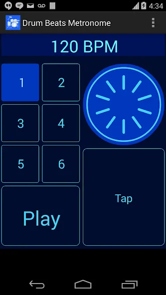 Скачать Drum Beats Metronome — Точный ритм и без рекламы — скриншот 5