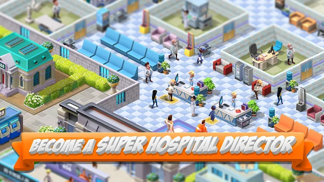 Скачать Sim Hospital2-Simulation MOD APK — Безлимитные деньги и ресурсы — скриншот 3