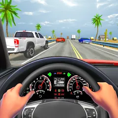 Скачать Traffic Racing In Car Driving — Модификация Безлимитные деньги и топливо