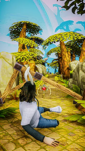 Forest Fun Run - Running Game Mod APK Безлимитные монеты и все персонажи — Скачать на Андроид — скриншот 1