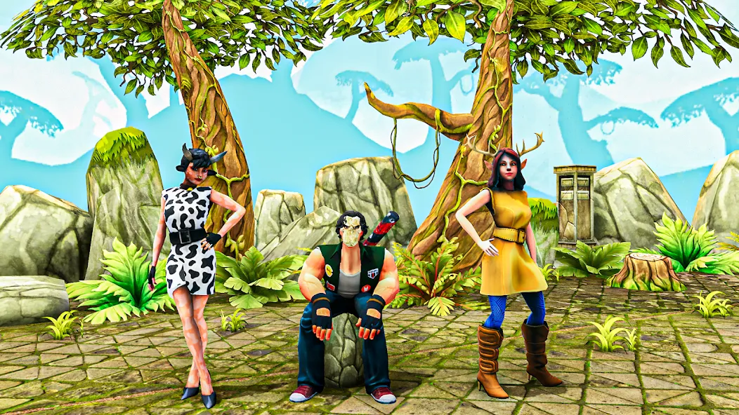 Forest Fun Run - Running Game Mod APK Безлимитные монеты и все персонажи — Скачать на Андроид — скриншот 4