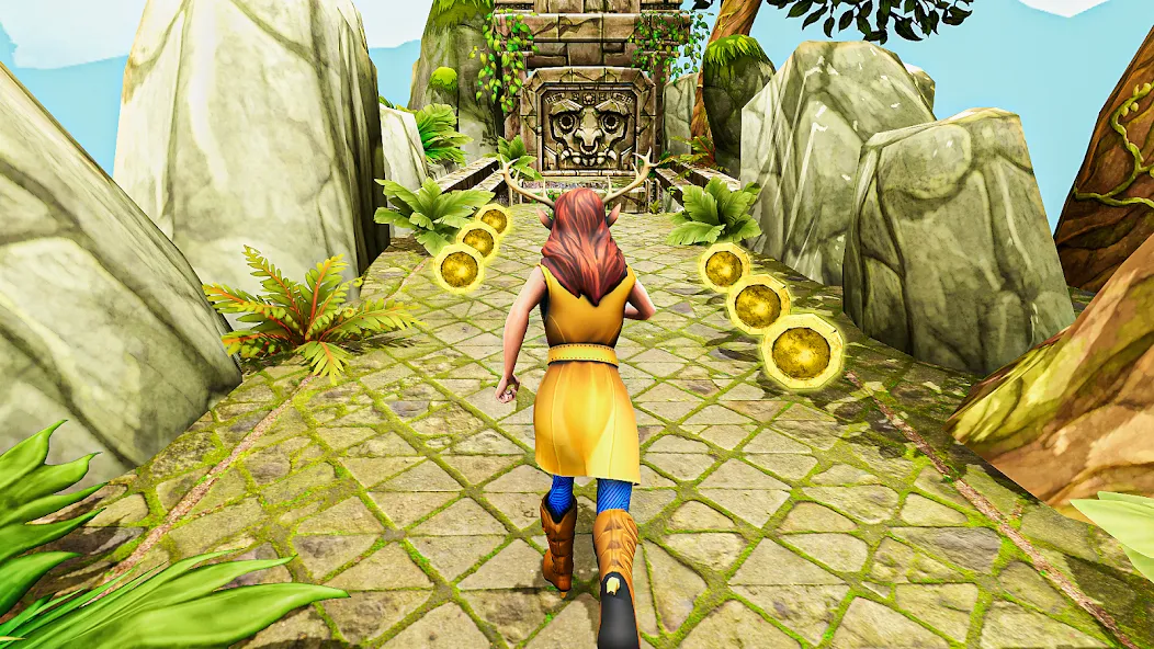 Forest Fun Run - Running Game Mod APK Безлимитные монеты и все персонажи — Скачать на Андроид — скриншот 5