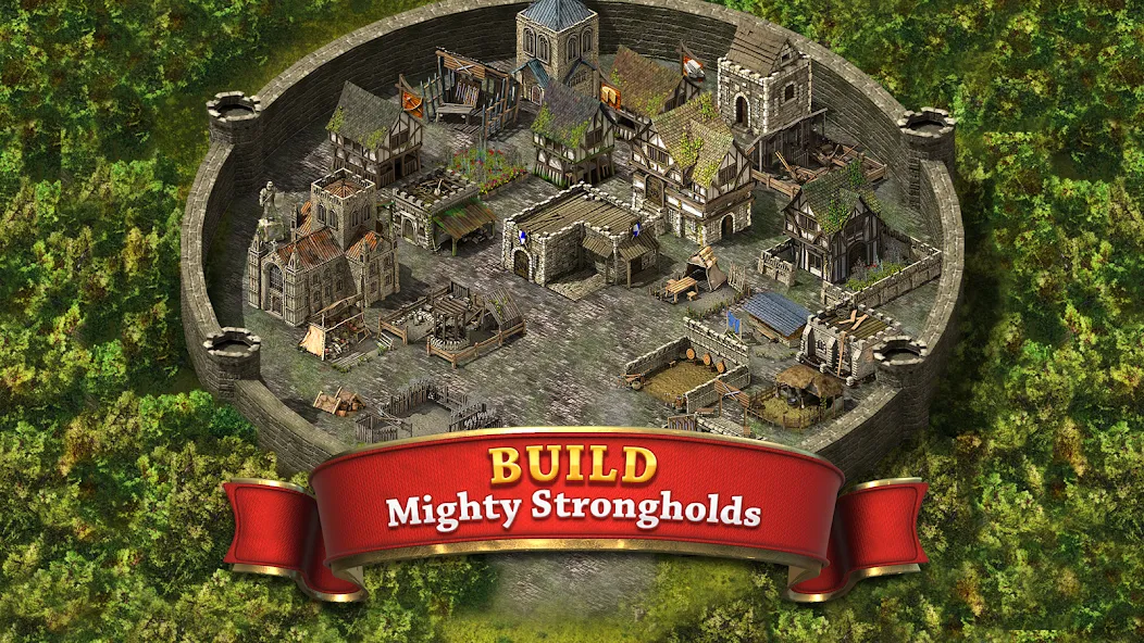 Взломанная Stronghold Kingdoms Castle Sim на Андроид — Безлимитные ресурсы и быстрое строительство — скриншот 2 Взломанная Stronghold Kingdoms Castle Sim на Андроид — Безлимитные ресурсы и быстрое строительство — скриншот 2